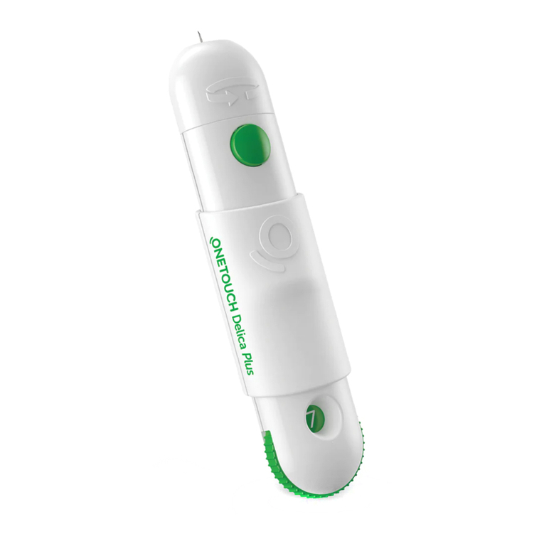 OneTouch Lifescan Delica Plus user manual