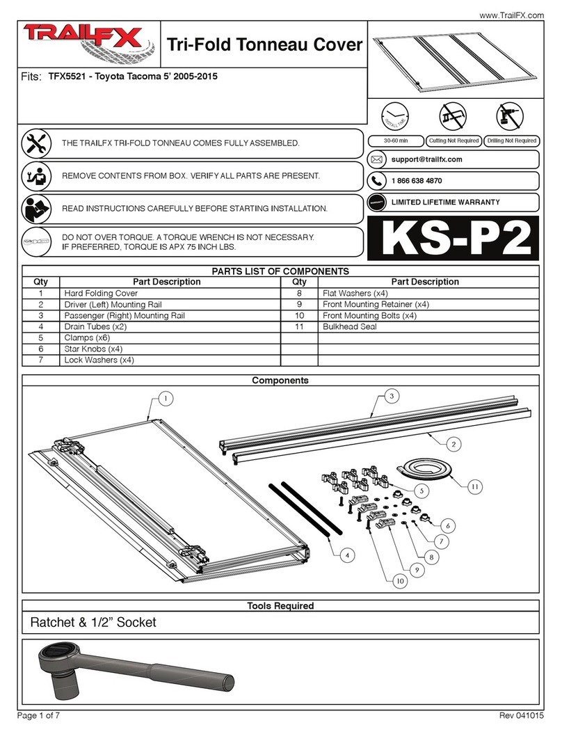 TrailFX TFX5521 quick start guide