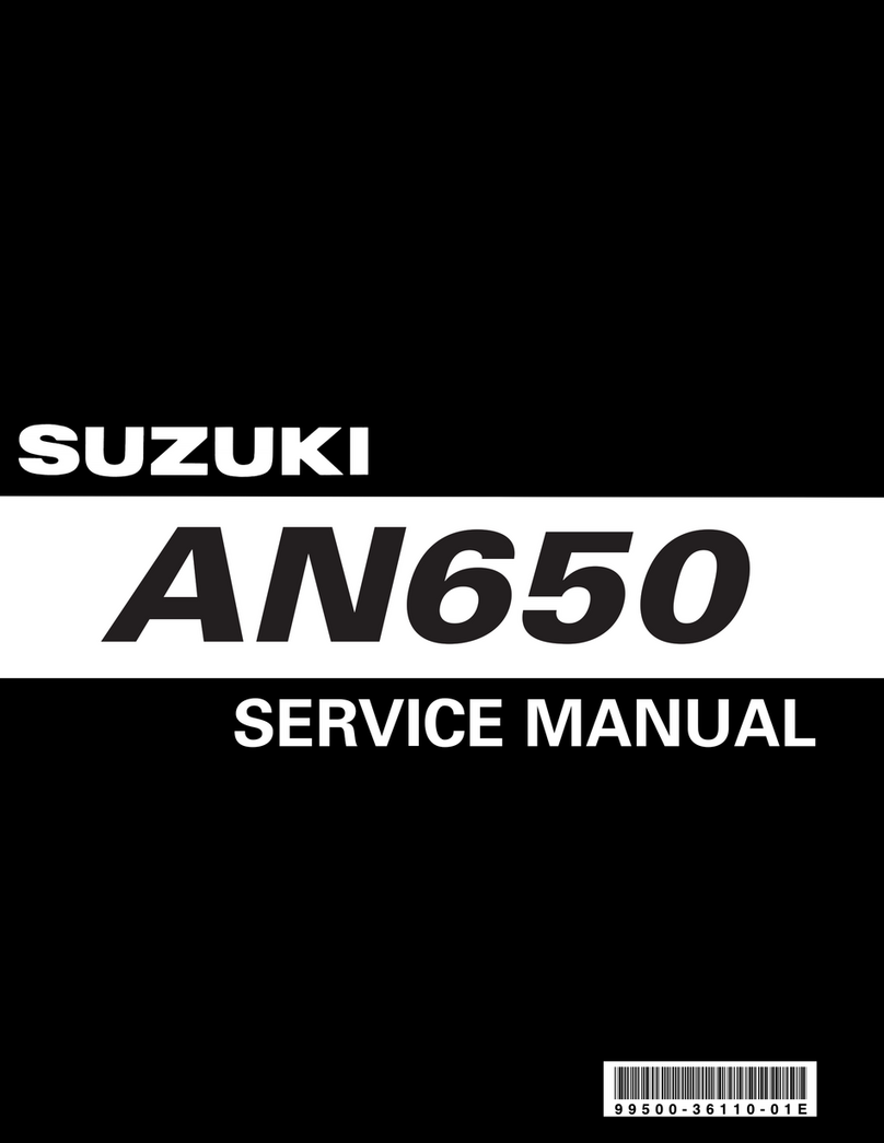 Suzuki AN650 2002 User manual Suzuki AN650 2002 User manual