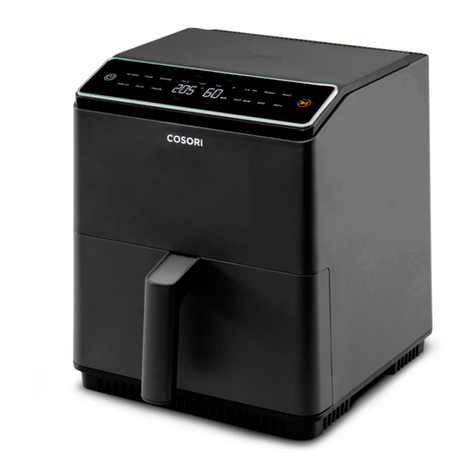 Cosori Dual Blaze CAF-P583S User manual