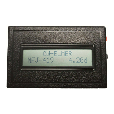 MFJ CW-Elmer MFJ-419 User manual