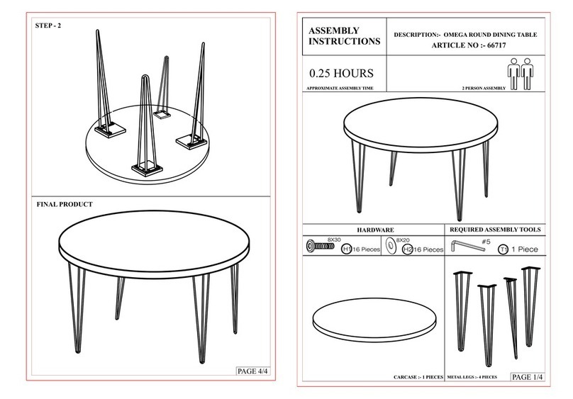 GUTMANN 66717 Assembly instructions