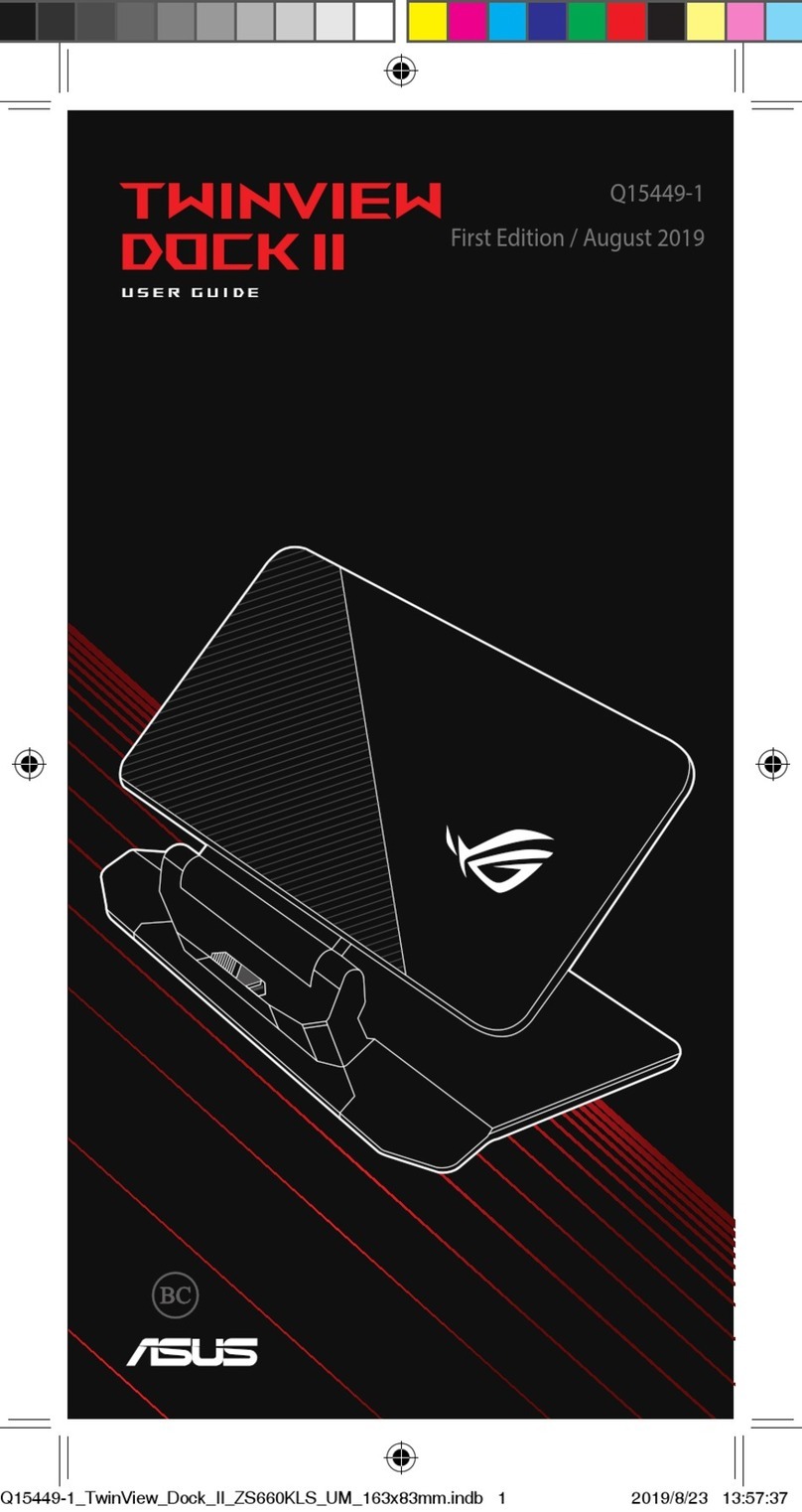 Asus TWINVIEW DOCK II User manual