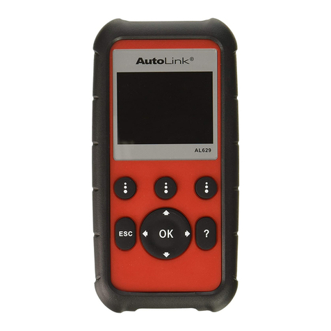 Autel AutoLink AL629 Quick reference guide