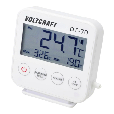 VOLTCRAFT DT-70 User manual VOLTCRAFT DT-70 User manual