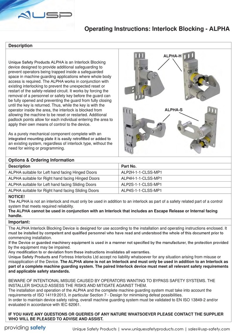 USP ALPHA-H User manual