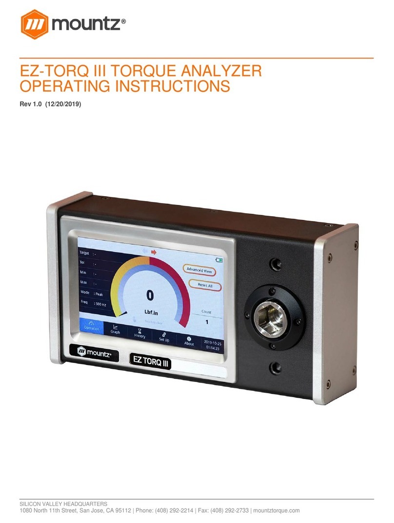 Mountz EZ-TORQ III User manual