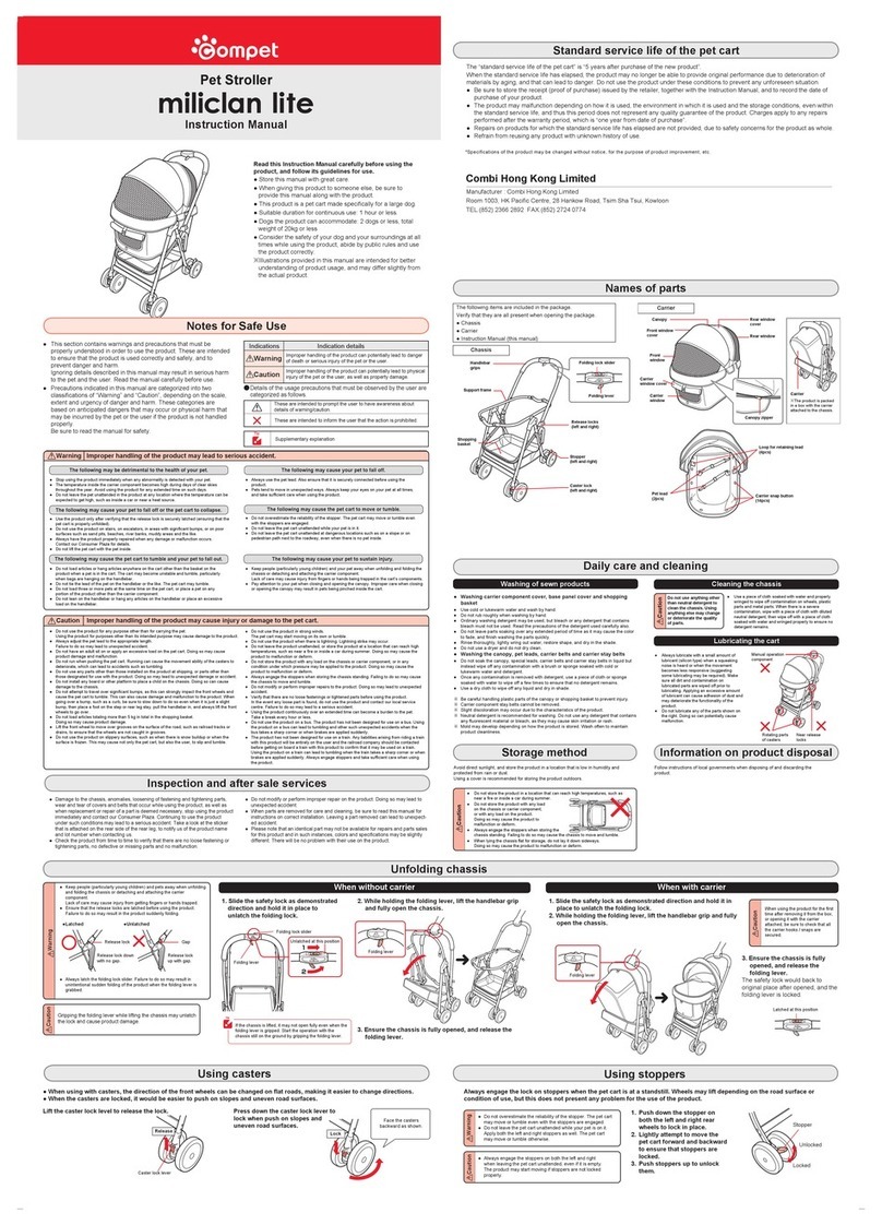 compet miliclan lite instruction manual