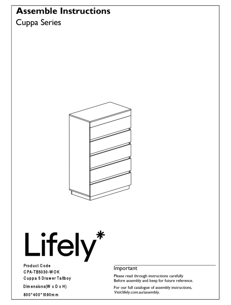 Lifely Cuppa Series Operation instructions Lifely Cuppa Series Operation instructions