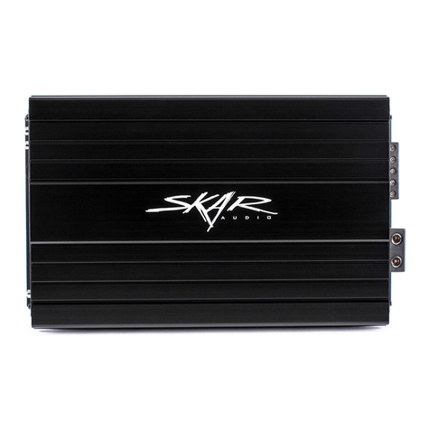 SKAR Audio SKv2-1500.1D User manual