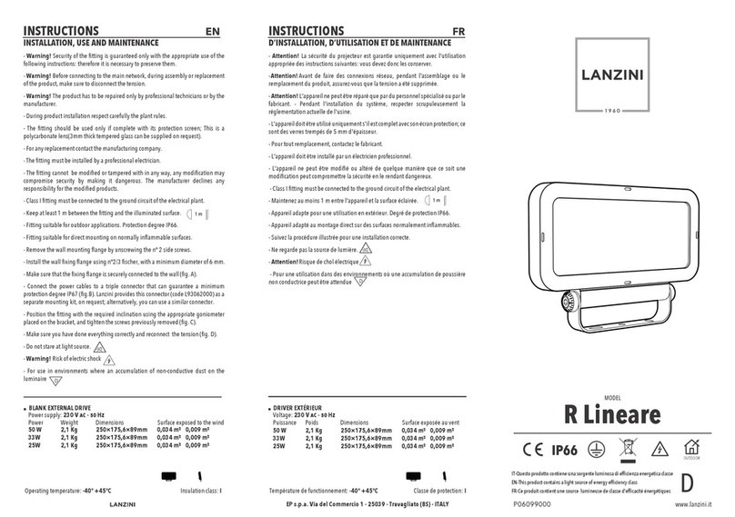 LANZINI R Lineare instructions