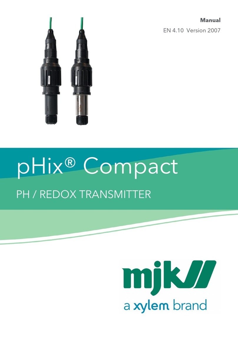 Xylem MJK pHix Compact User manual