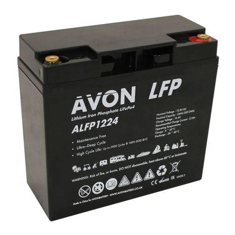 Avon LFP LiFePO4 User manual