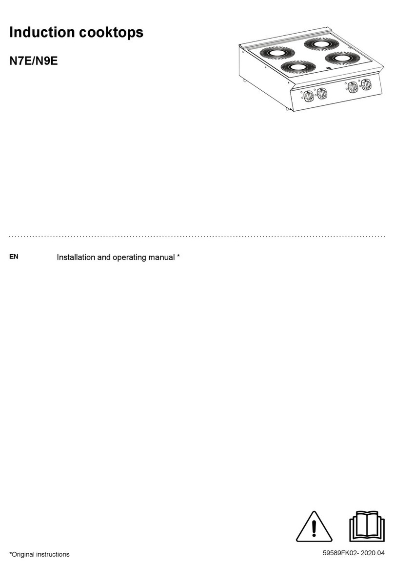 Electrolux Professional N7E Installation and operating manual