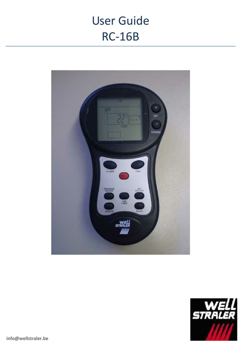 Well Straler RC-16B user guide