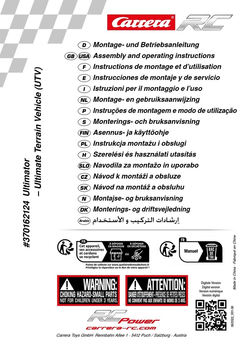 Carrera RC RC POWER Ultimator User manual