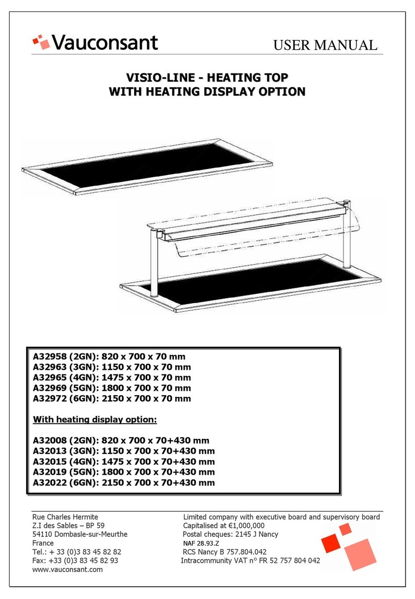 Vauconsant VISIO-LINE A32958 user manual