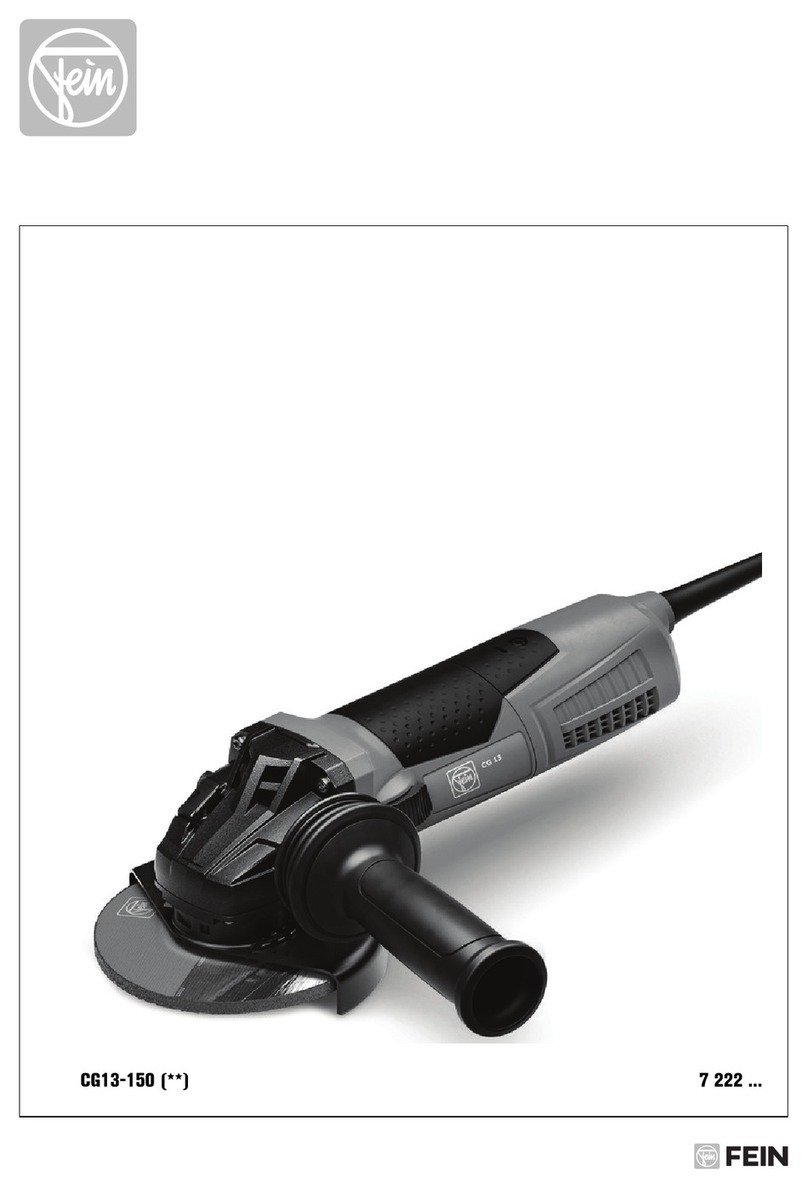 Fein CG13-150 User manual