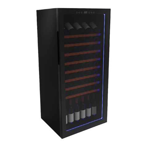 FRICON WINE CAVE VWD 108 C Maintenance and operation