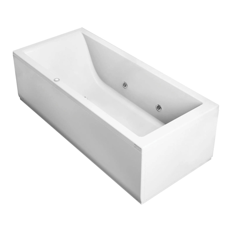 Jacuzzi PROJECTA lagoon 170x70 User manual