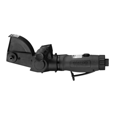Matco Tools METAL BLASTER MT2466A Operating instructions, warning information, parts breakdown Matco Tools METAL BLASTER MT2466A Operating instructions, warning information, parts breakdown