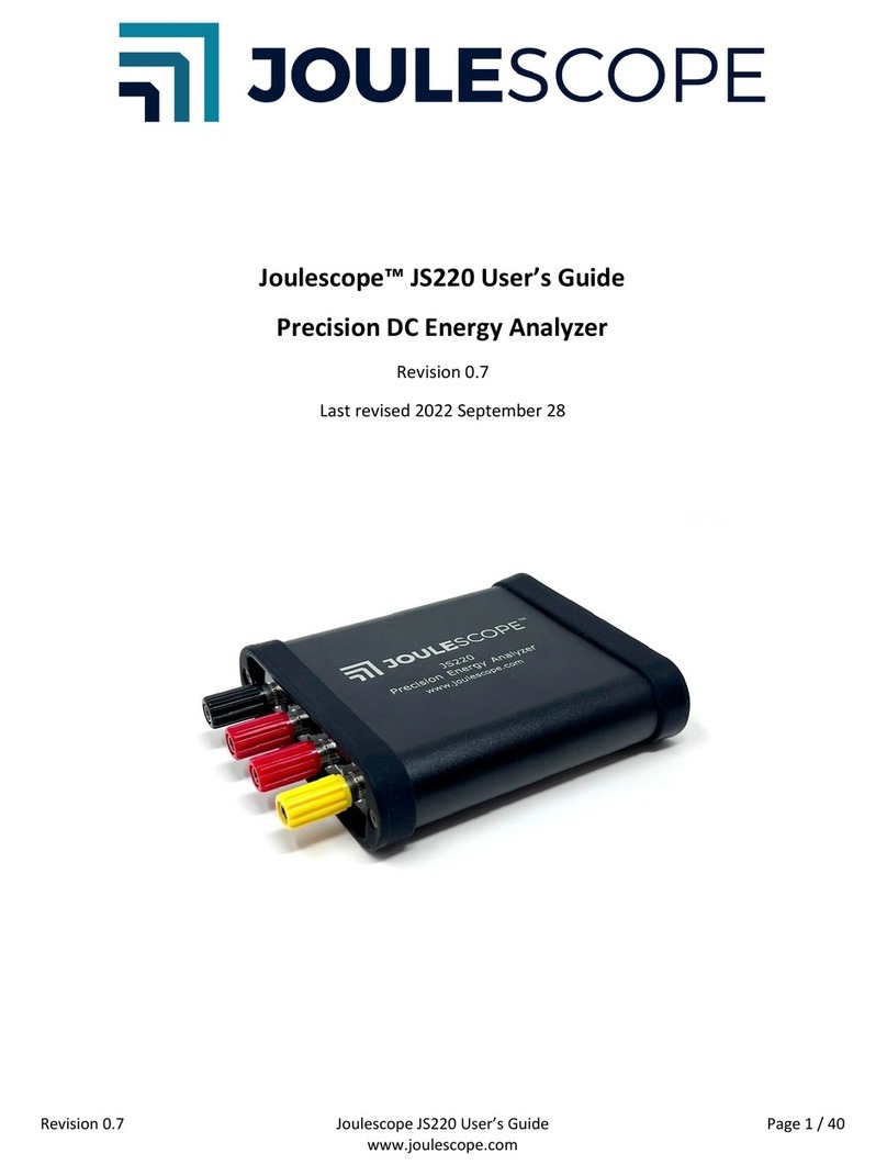 JETPERCH Joulescope JS220 user guide