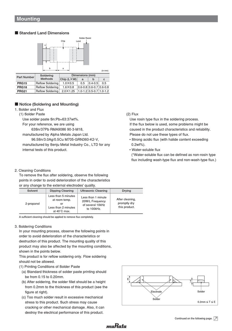 Murata PRG15 quick start guide