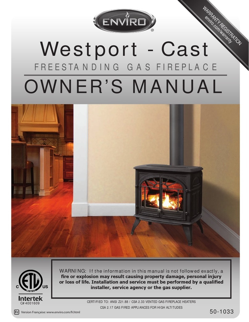 Enviro Westport-Cast owner's manual Enviro Westport-Cast owner's manual