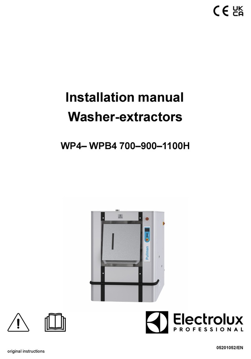Electrolux WP4 700H User manual Electrolux WP4 700H User manual