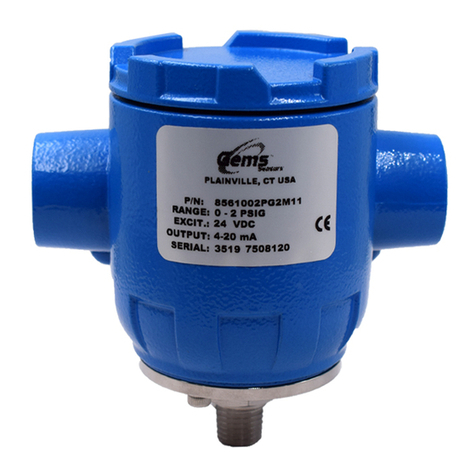 Gems Sensors 856 Training manual