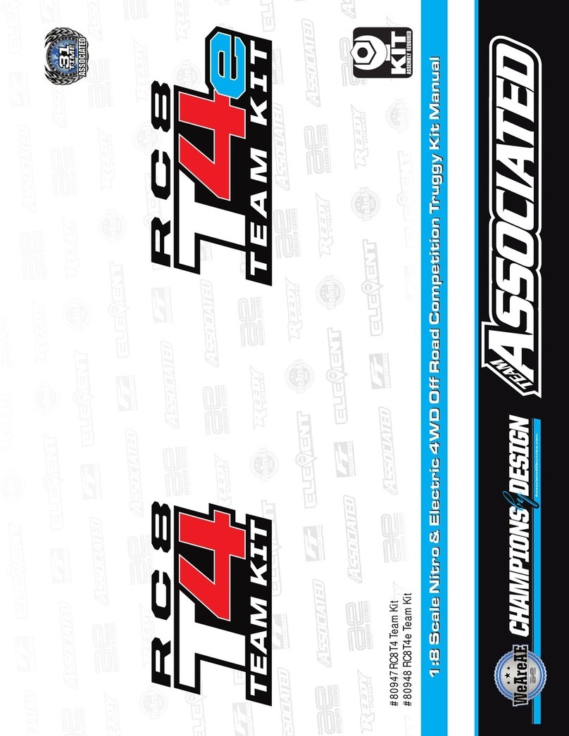 Associated Electrics RC8T4 Team Kit User manual