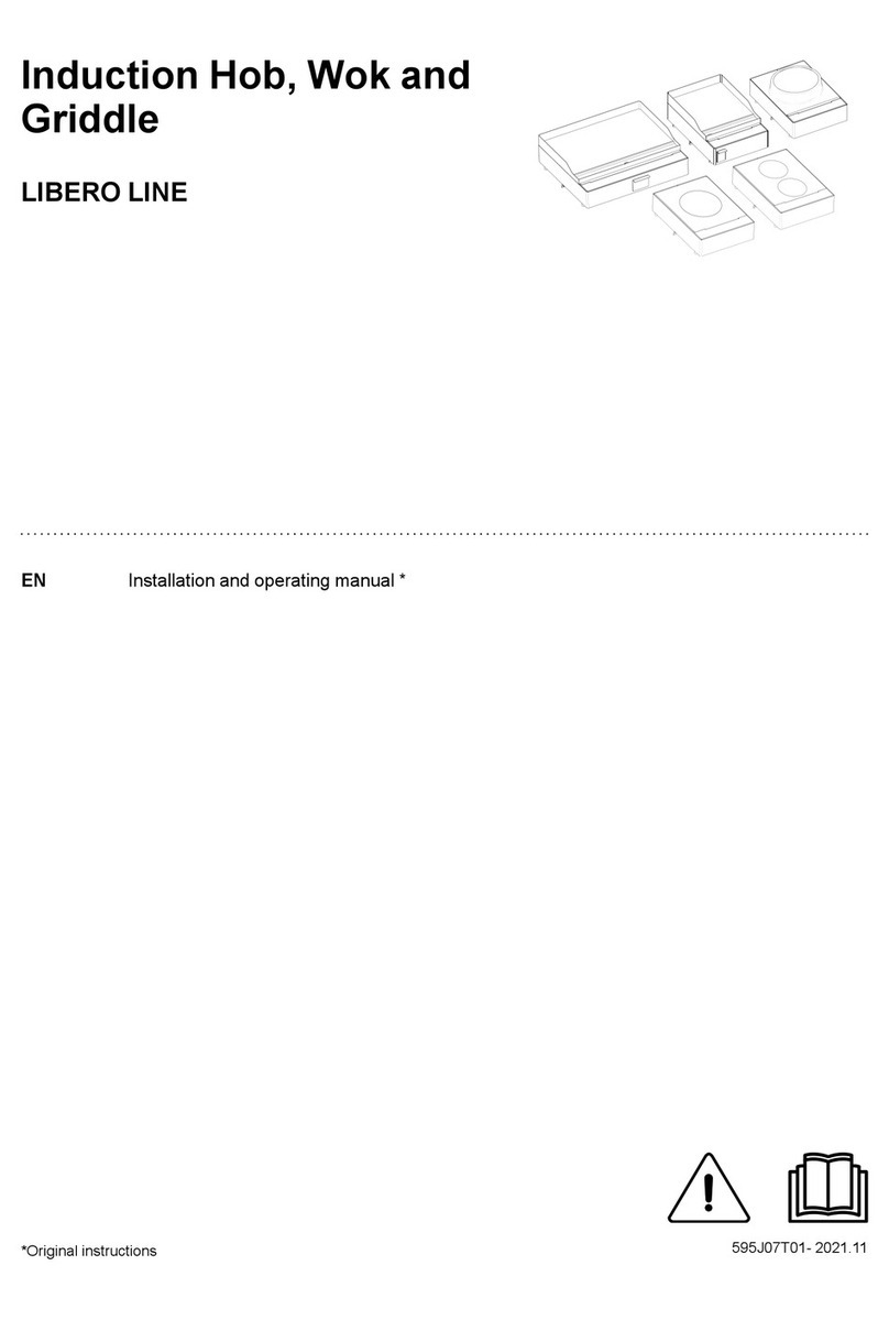 Electrolux Professional LIBERO E1IREEOMCS Installation and operating manual