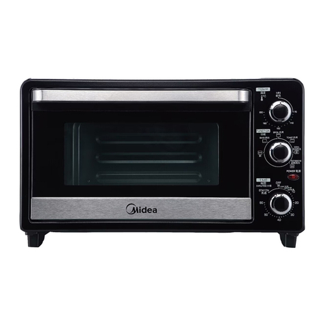Midea MC25CHB User manual Midea MC25CHB User manual