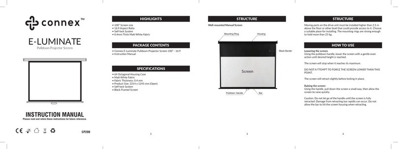 Connex E-LUMINATE CP200 User manual