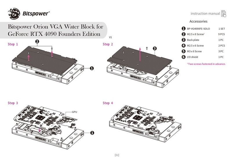 Bitspower Orion VGA instruction manual
