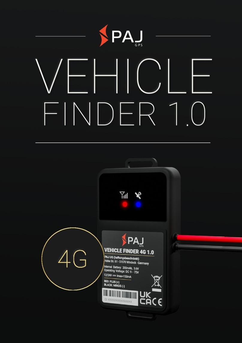 PAJ VEHICLE FINDER 4G 1.0 user manual