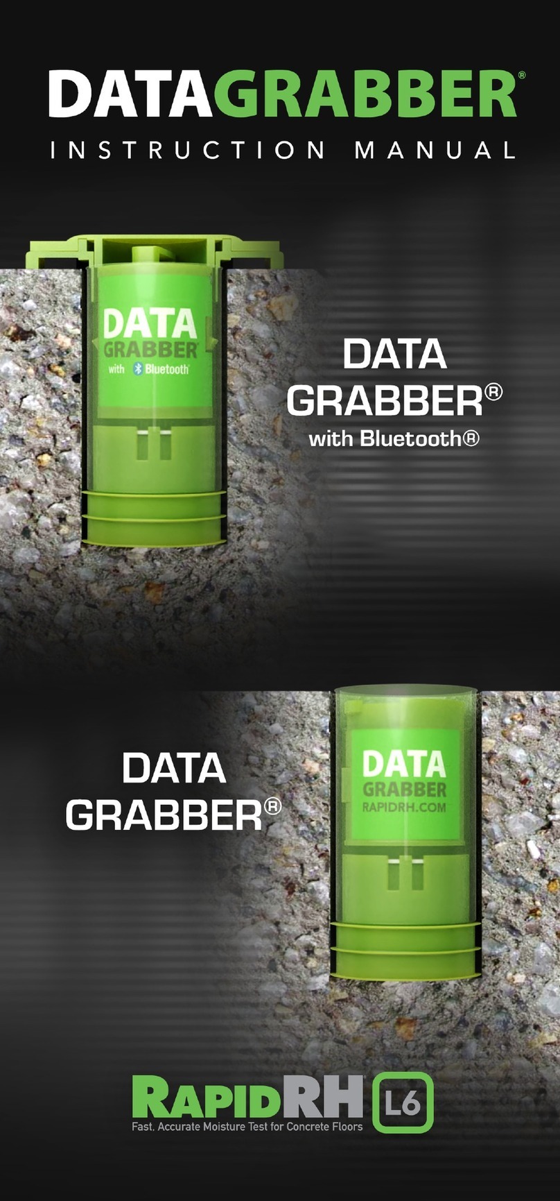 DATAGRABBER RapidRH L6 with Bluetooth instruction manual DATAGRABBER RapidRH L6 with Bluetooth instruction manual
