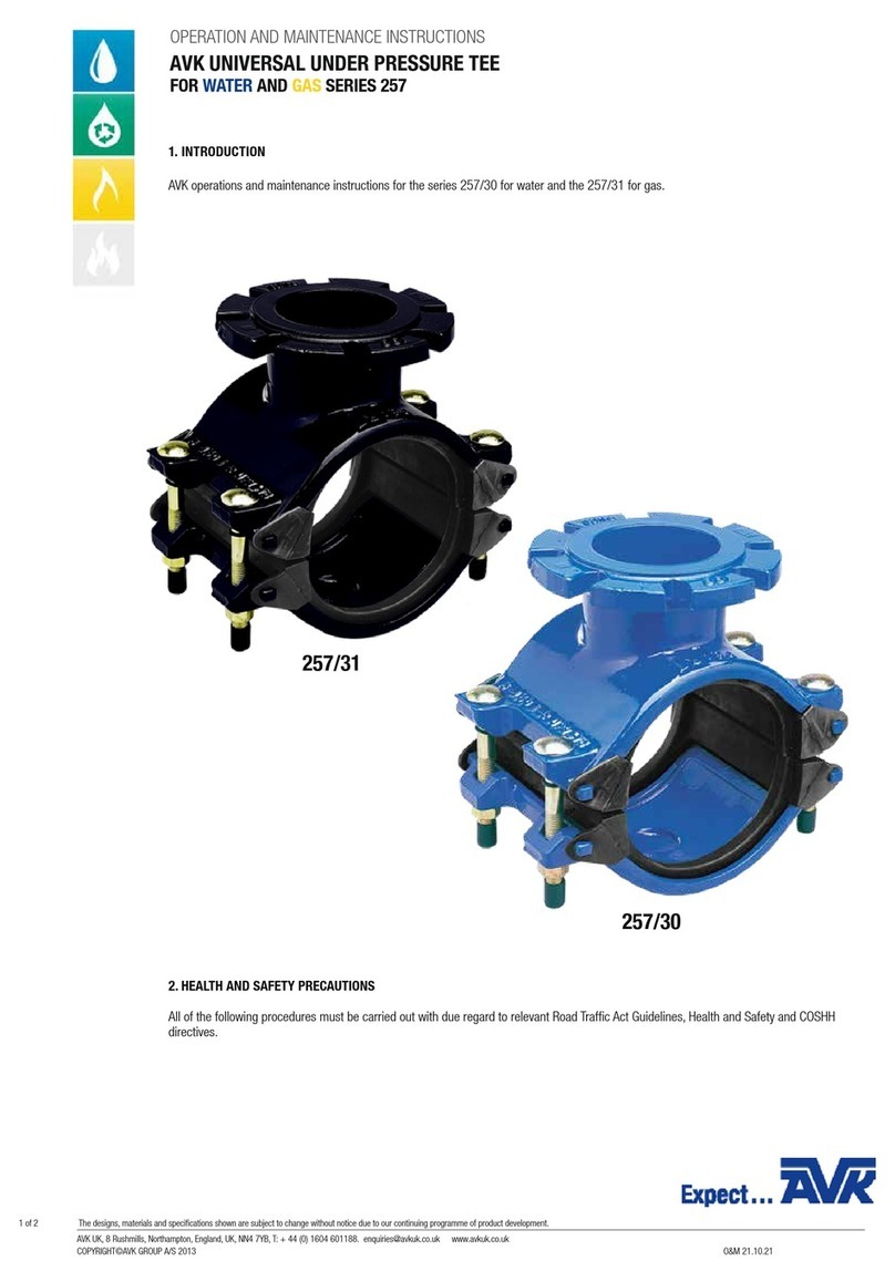 AVR 257/31 Operation and maintenance instruction