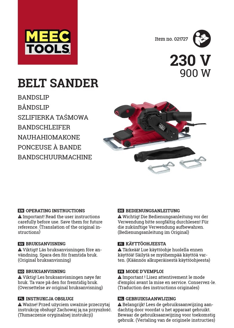Meec tools 021727 operating instructions
