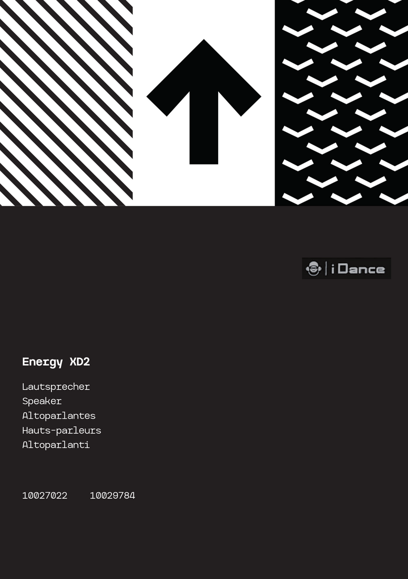 iDance Energy XD2 manual