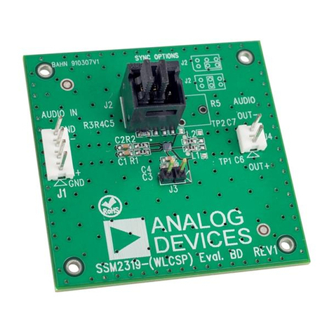 Analog Devices SSM2319 User manual