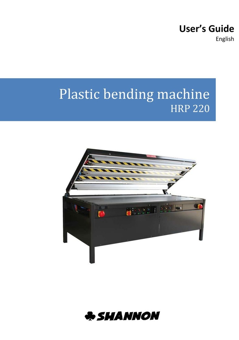 Shannon HRP 220 User manual