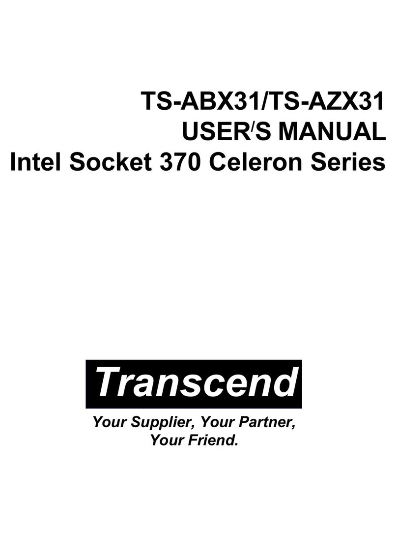 Transcend TS-ABX31 user manual