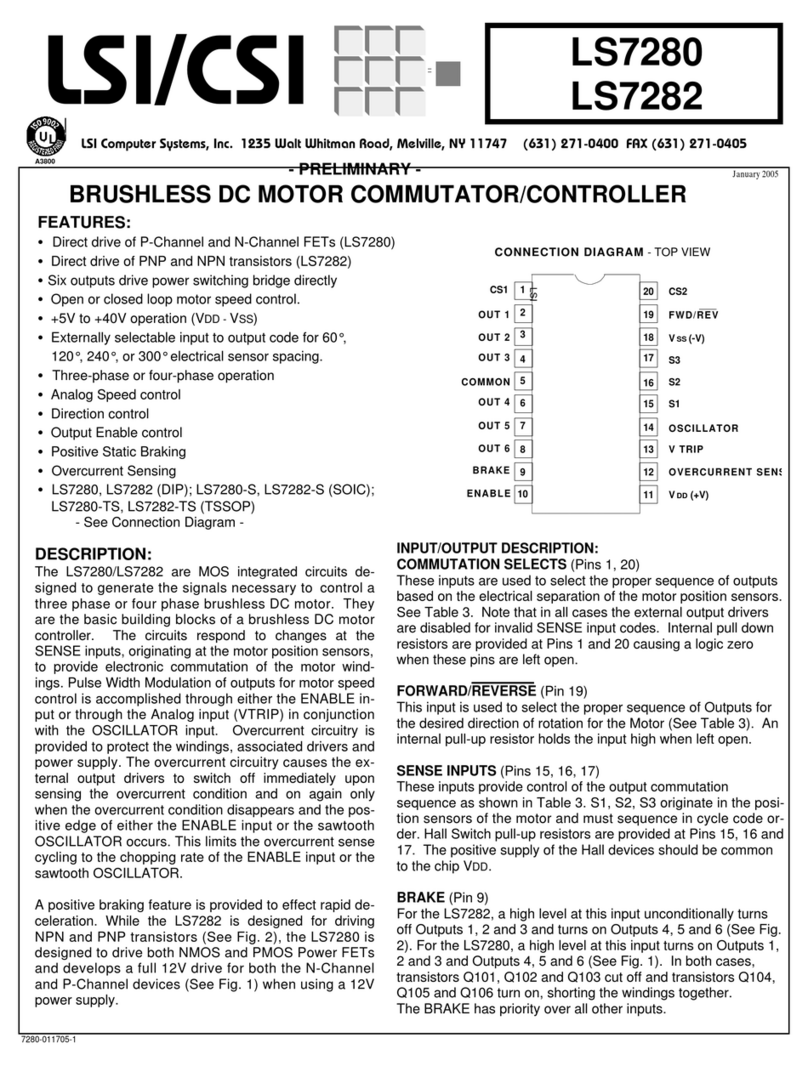 LSI LS7280 manual