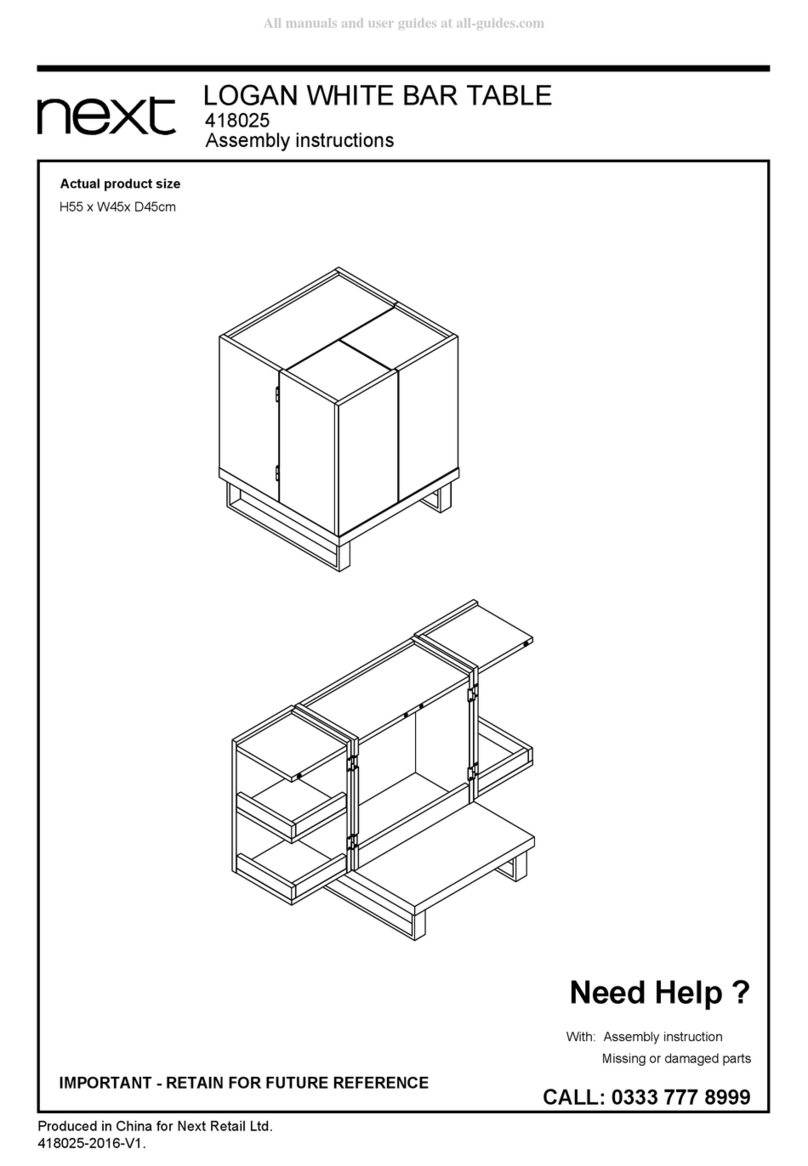 Next 418025 User manual