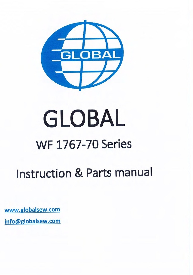 Global WF 1767-70 Series Parts list manual