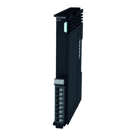 Bosch Rexroth ctrlX I/O XI312204 User manual