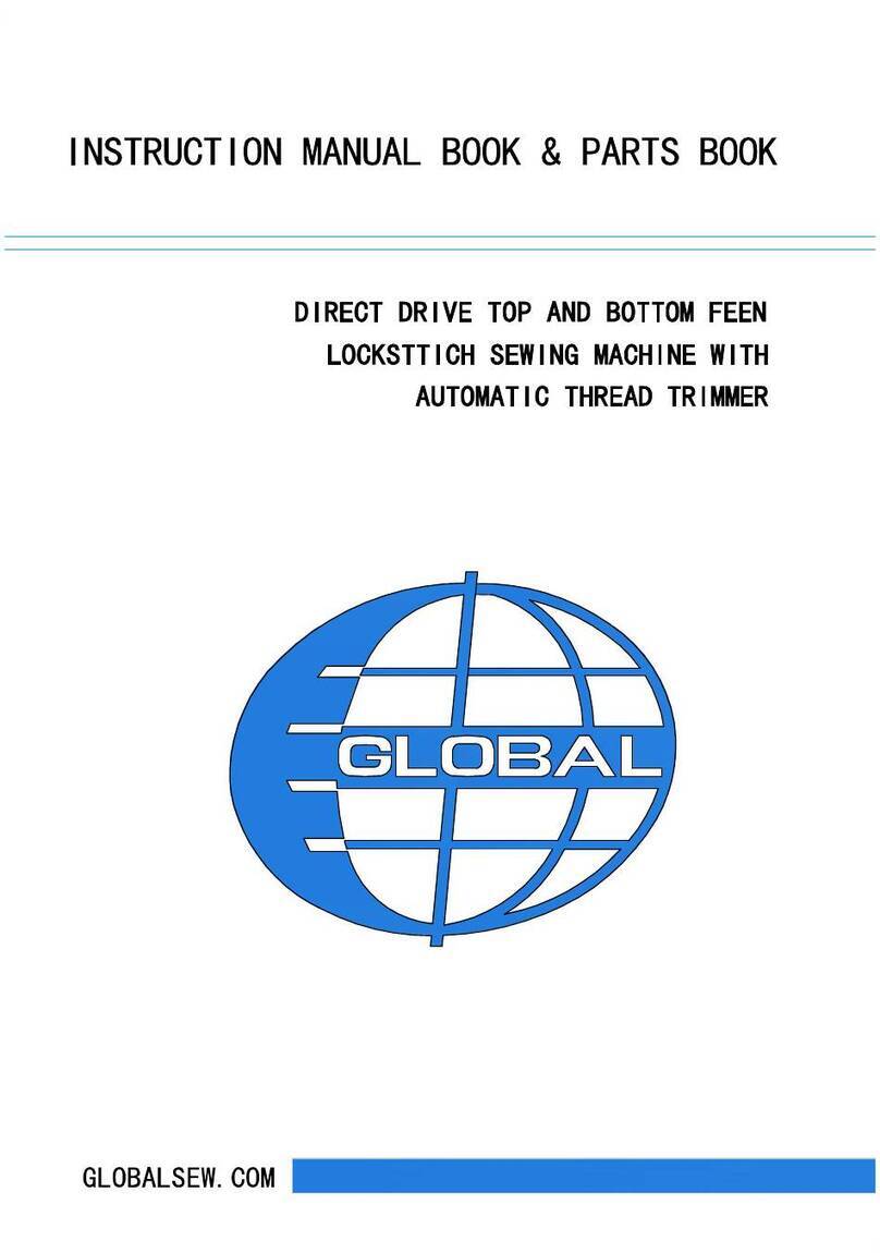 Global WF3955-45DD Series Instruction manual book and parts book Global WF3955-45DD Series Instruction manual book and parts book