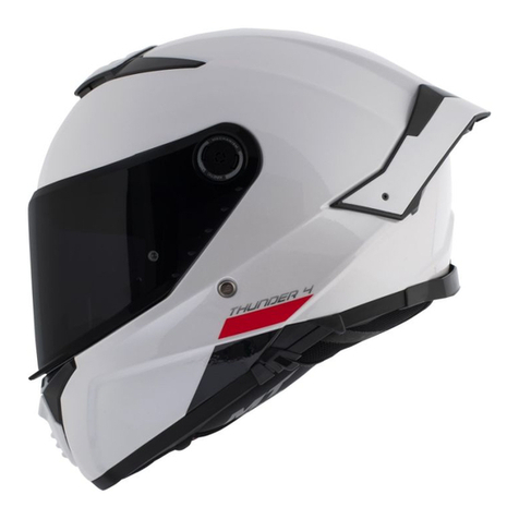 MT Helmets THUNDER 4 SV owner's manual