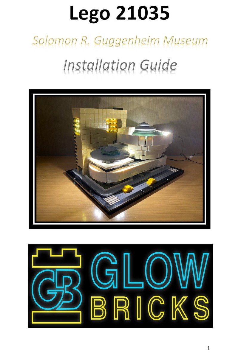 Glow Bricks Lego 21035 installation guide